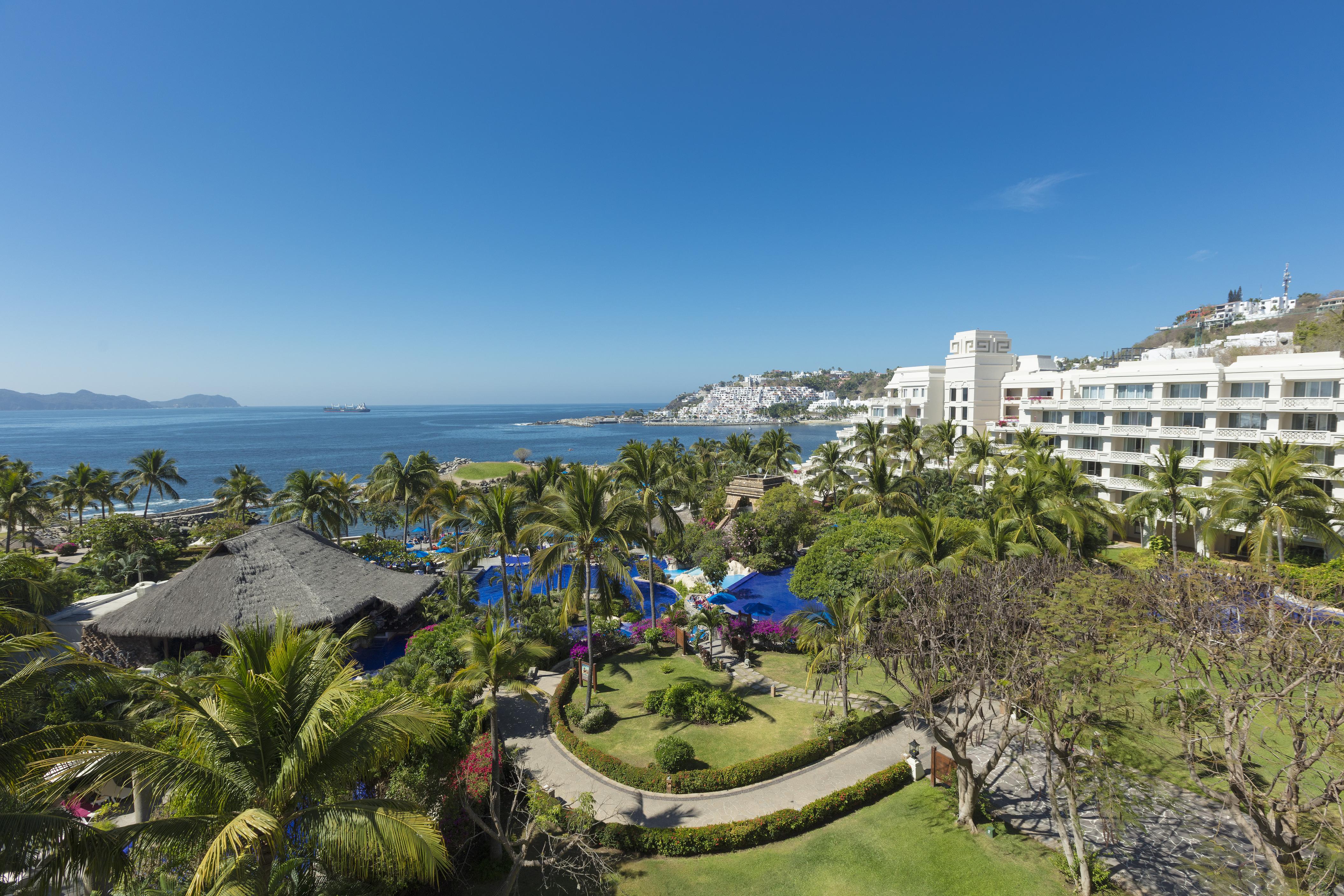 曼萨尼约 巴尔赛罗卡米纳全包度假村酒店 外观 照片 View of the Bay of Acapulco